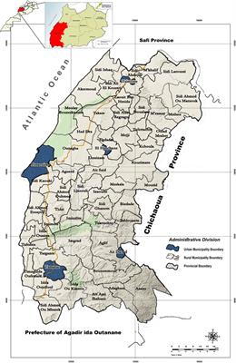 The spatio-temporal evolution of leishmaniasis in the province of Essaouira